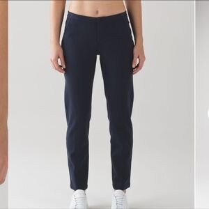 Lululemon City Trek Trouser (Ponte) Inkwell 8